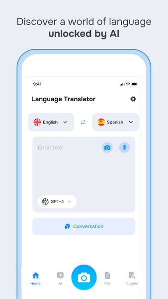 Translate App - AI Translator - Image screenshot of android app