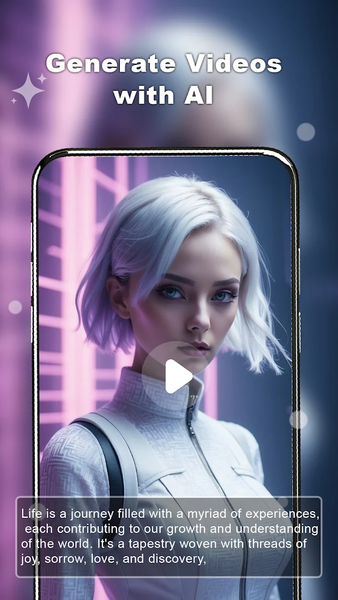 Text to AI Video Generator - Image screenshot of android app