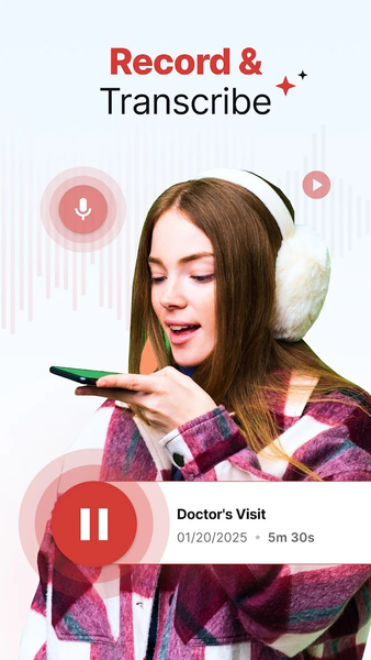 AI Voice Recorder Launcher - عکس برنامه موبایلی اندروید