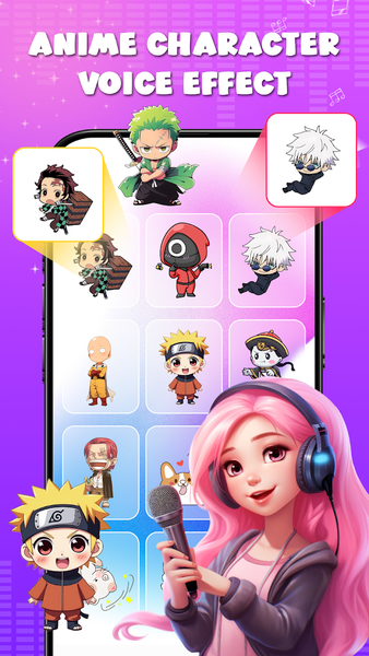 Voice changer - Funny AI Voice - Image screenshot of android app