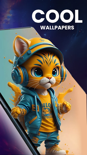 ۴k, Live & Cute Wallpapers - عکس برنامه موبایلی اندروید