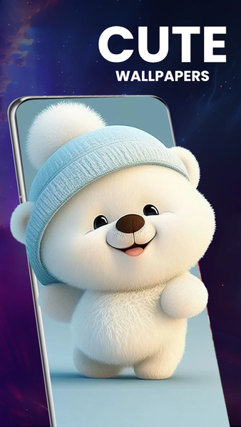 ۴k, Live & Cute Wallpapers - عکس برنامه موبایلی اندروید