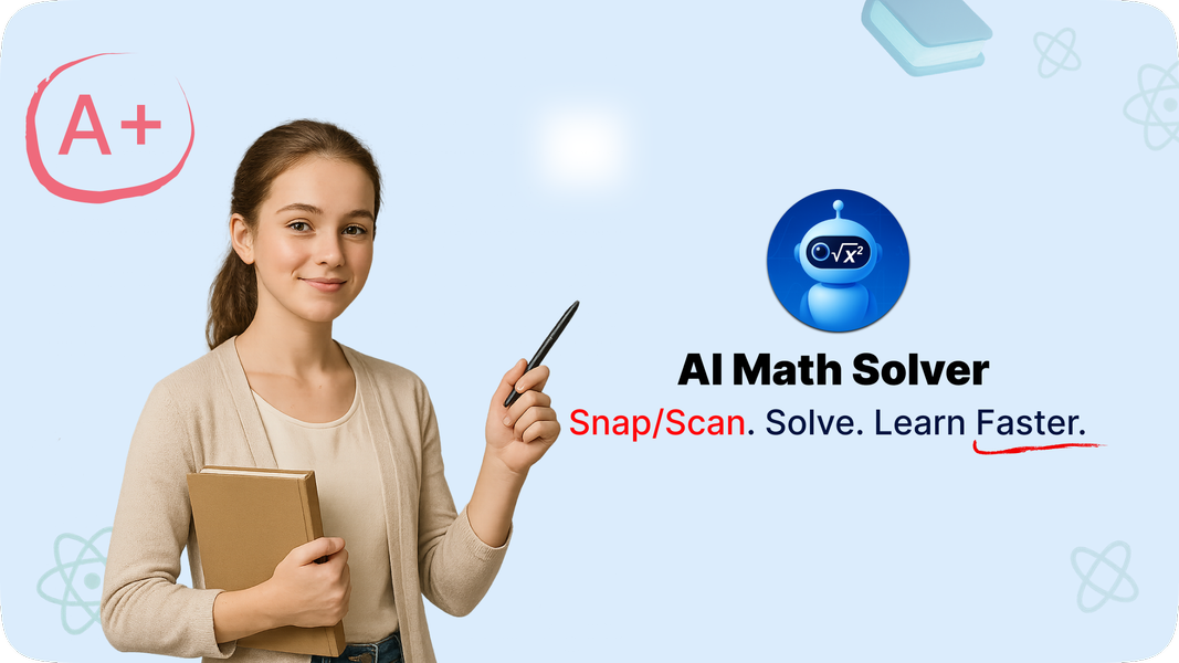 Maths Solver Ai with Solution - عکس برنامه موبایلی اندروید
