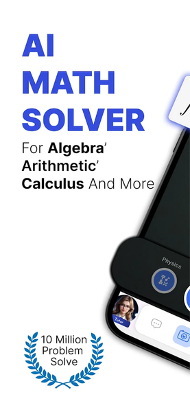 Maths Solver Ai with Solution - عکس برنامه موبایلی اندروید