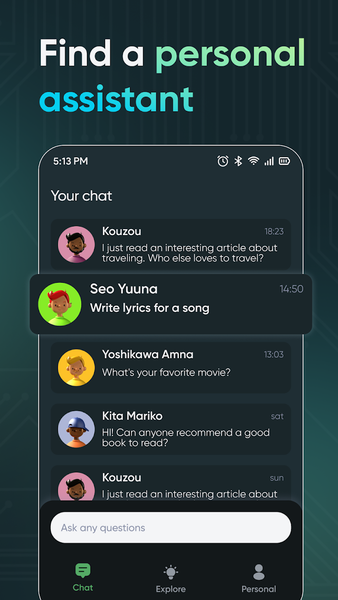 TalkAI - AI GPT Chatbot - Image screenshot of android app