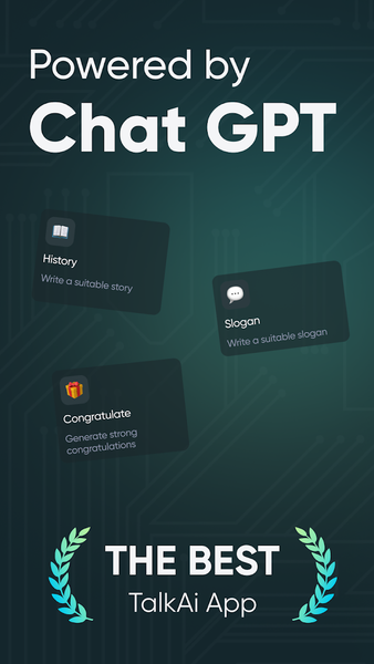 TalkAI - AI GPT Chatbot - Image screenshot of android app