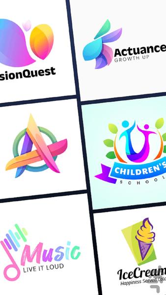 لوگو ساز هوش مصنوعی - عکس برنامه موبایلی اندروید