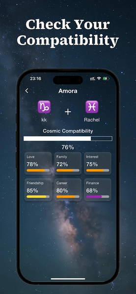 Amora - Astra Soulmate Draw - عکس برنامه موبایلی اندروید
