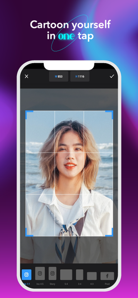 Cartoon Youself: Cartoon Maker - Image screenshot of android app