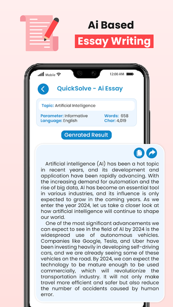 QuickSolve - AI Problem Solver - عکس برنامه موبایلی اندروید