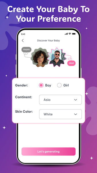 Baby Face AI: Baby Generator - عکس برنامه موبایلی اندروید