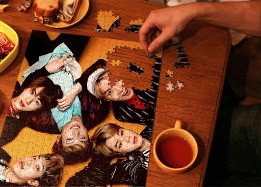 BTS Jigsaw Puzzle Game - عکس بازی موبایلی اندروید