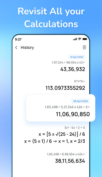 Calculator - Image screenshot of android app