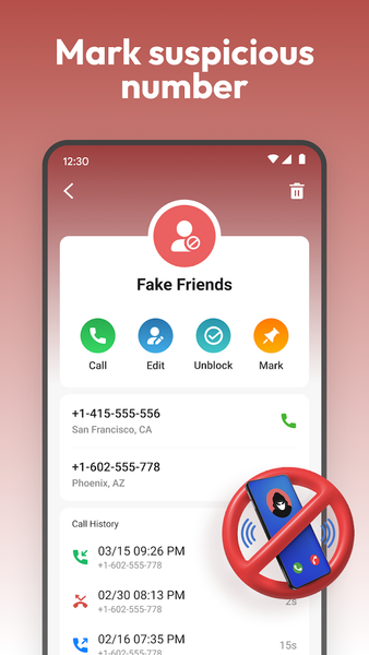 AICaller - Caller ID & Block - عکس برنامه موبایلی اندروید