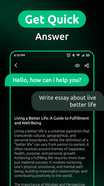 AI Chatbot: Smart AI Chat - عکس برنامه موبایلی اندروید
