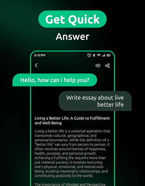 AI Chatbot: Smart AI Chat - عکس برنامه موبایلی اندروید
