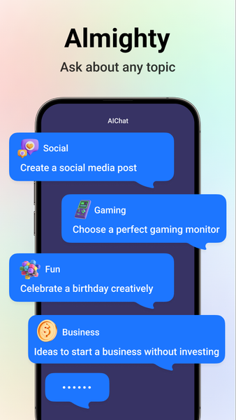 AIChat - Personal AI Assistant - عکس برنامه موبایلی اندروید