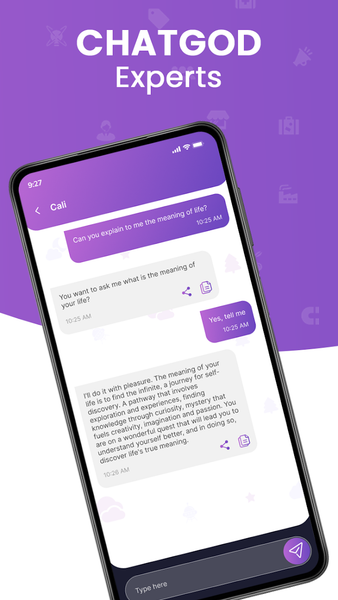 AI Chatbot Assistant - ChatGOD - Image screenshot of android app