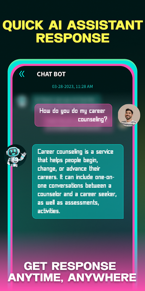 AI Chat App - AI Chatbot - عکس برنامه موبایلی اندروید