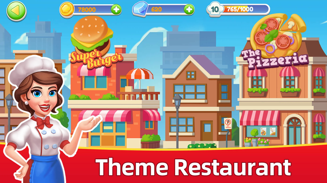 Cooking Magic Restaurant Game - Gameplay image of android game