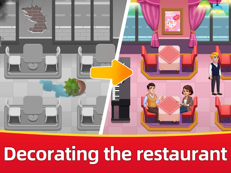 Cooking Magic Restaurant Game - عکس بازی موبایلی اندروید