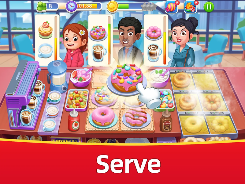 Cooking Magic Restaurant Game - عکس بازی موبایلی اندروید