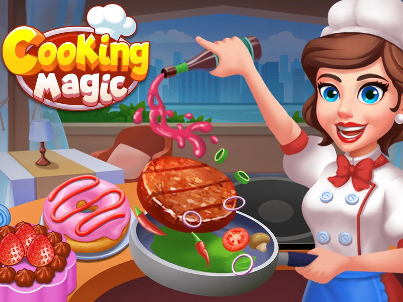 Cooking Magic Restaurant Game - عکس بازی موبایلی اندروید