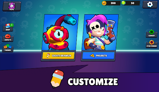 Brawler Build for Brawl Stars - Gameplay image of android game