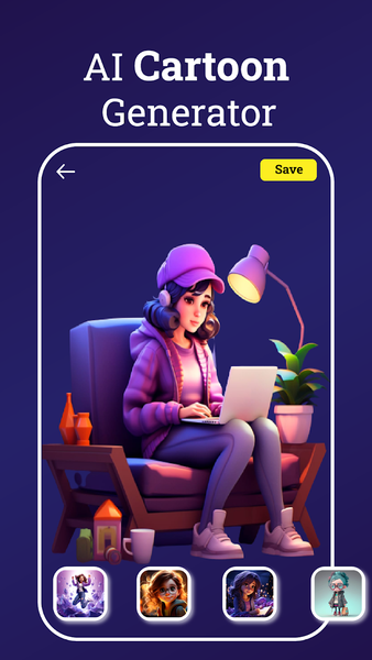 ToonMe Cartoon Photo Editor AI - عکس برنامه موبایلی اندروید