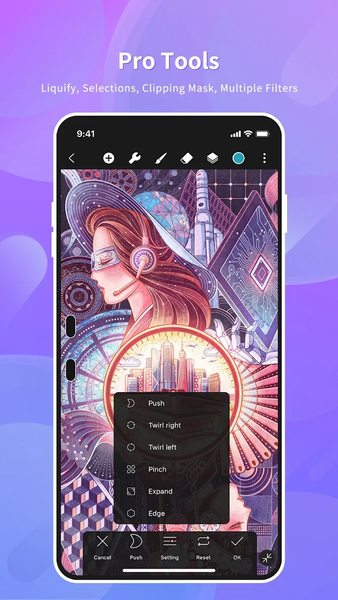 HiPaint -Sketch Draw Paint it! - Image screenshot of android app