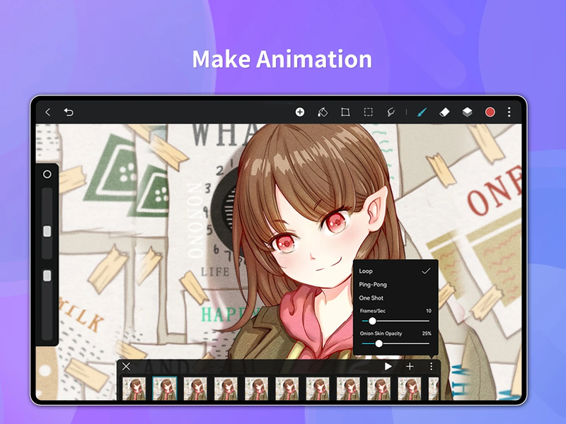 HiPaint - Sketch & Draw art - عکس برنامه موبایلی اندروید