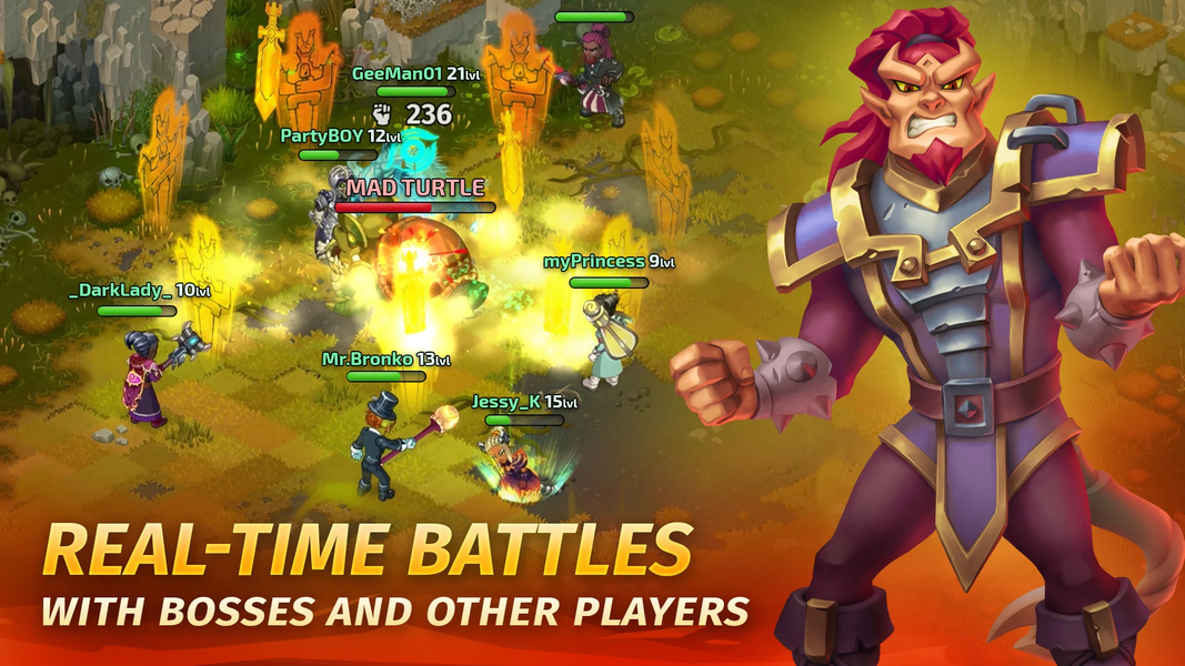 Skylore－fantasy MMORPG - عکس بازی موبایلی اندروید
