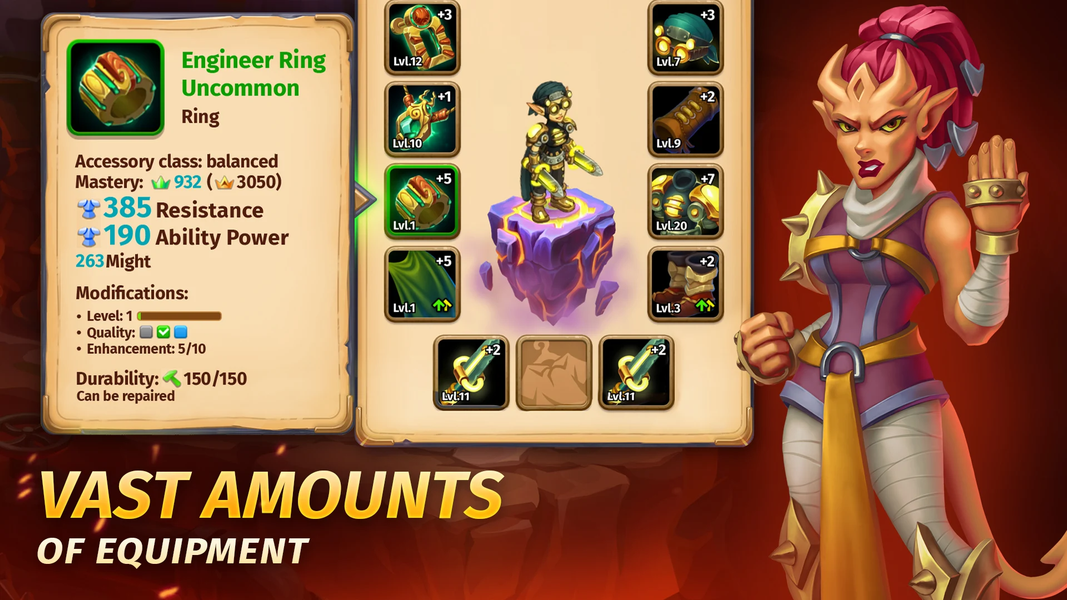 Skylore－fantasy MMORPG - عکس بازی موبایلی اندروید