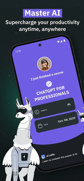 ai LaMo: Learn AI & Chat GPT - Image screenshot of android app