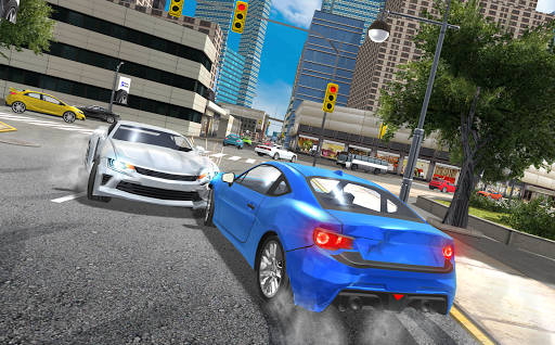 Car Driving Simulator Drift - مسابقات شبیه‌سازی‌ رانندگی - Gameplay image of android game