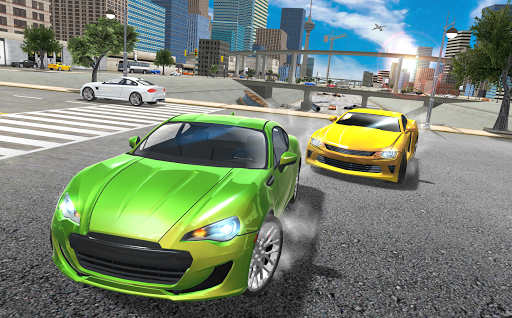 Car Driving Simulator Drift - Gameplay image of android game