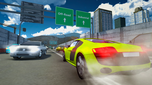 Extreme Turbo Racing Simulator - Gameplay image of android game