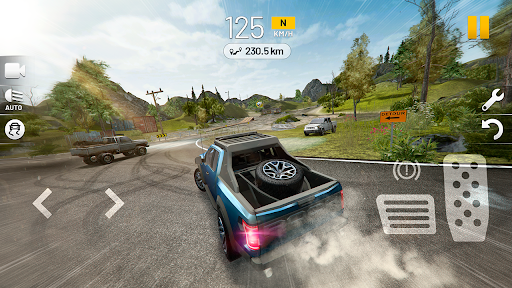 Extreme Car Driving Simulator - Gameplay image of android game