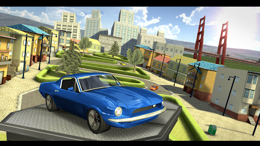 Car Driving Simulator: SF - Gameplay image of android game