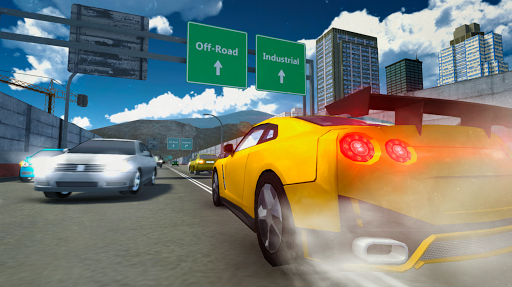 Extreme Sports Car Driving 3D - Gameplay image of android game