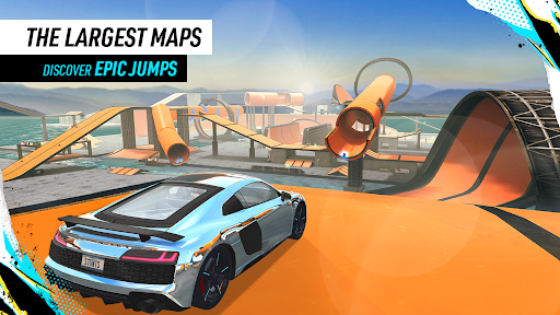 Car Stunt Races: Mega Ramps - Gameplay image of android game