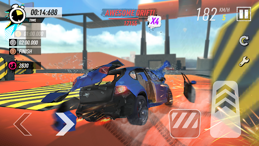 Car Stunt Races: Mega Ramps - Gameplay image of android game