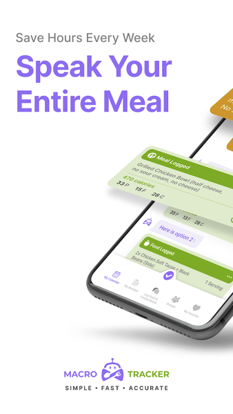 Macro Max: AI Macro Tracker - عکس برنامه موبایلی اندروید