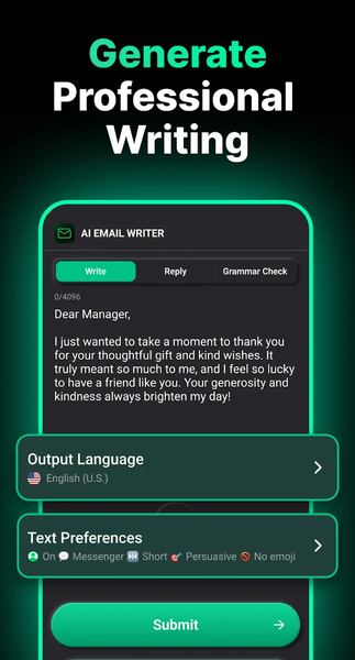 AI Email Assistant - Image screenshot of android app
