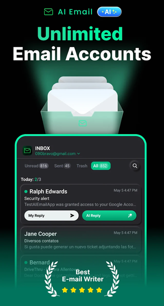 AI Email Assistant - Image screenshot of android app