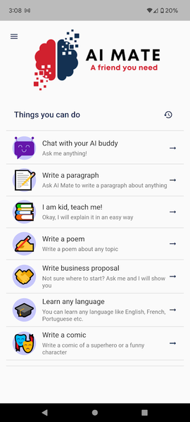 AI Mate - GPT chat - Image screenshot of android app
