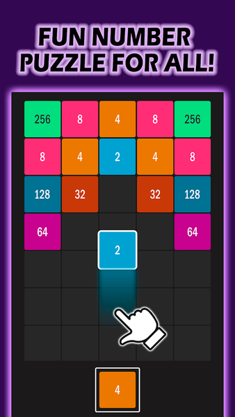 Merge Blocks 2048: Number Game - عکس برنامه موبایلی اندروید