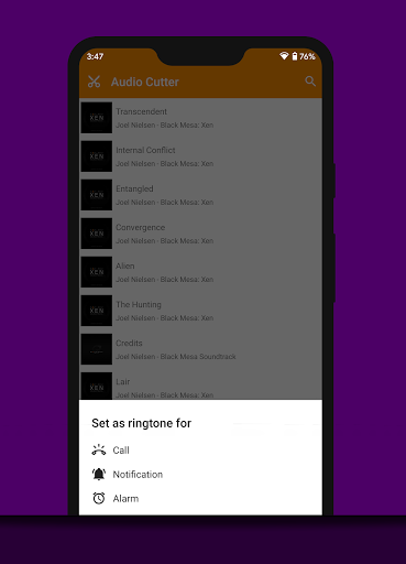 AIMP: Audio Cutter - عکس برنامه موبایلی اندروید