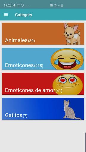 Stickers emoticons for whatsapp WAStickerApps - عکس برنامه موبایلی اندروید