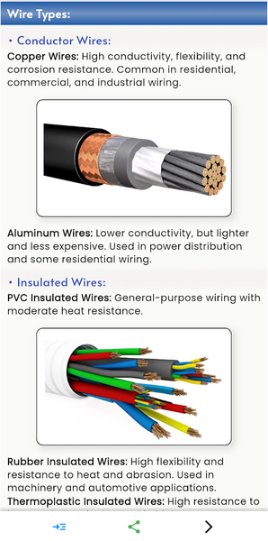 Electrician Handbook - عکس برنامه موبایلی اندروید